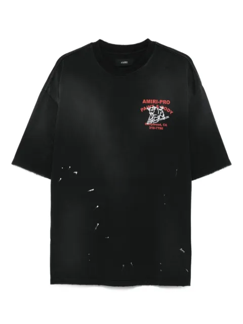 AMIRI graphic-print cotton T-shirt Black AMJYTE1229