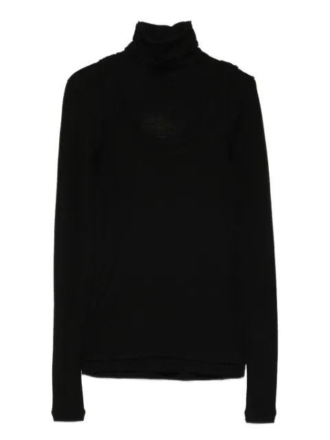 Róhe roll-neck sweater Black 41620213