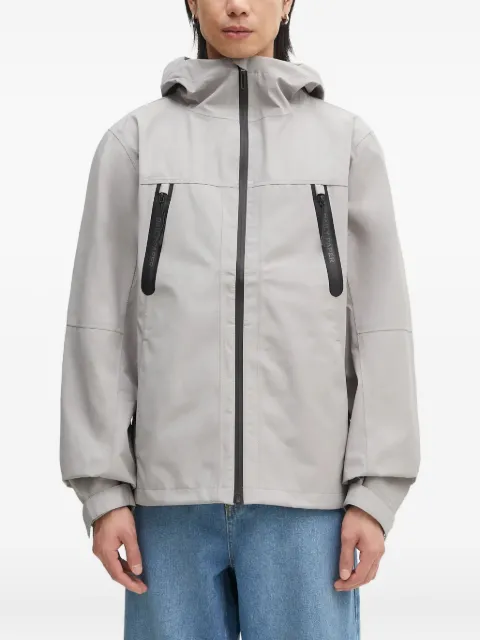 Daily Paper Kunle hooded zip-front jacket Grey 2512003