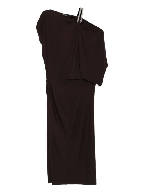 TOM FORD asymmetric dress Brown ABJ870SDE493