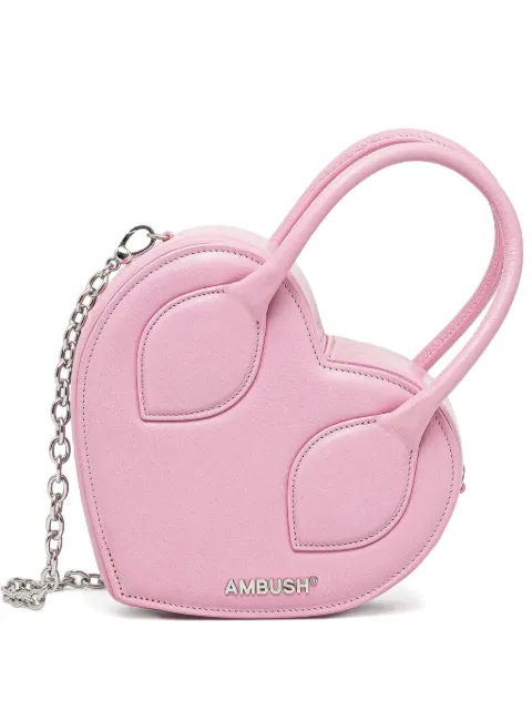 AMBUSH Heart tote bag Pink 12115033