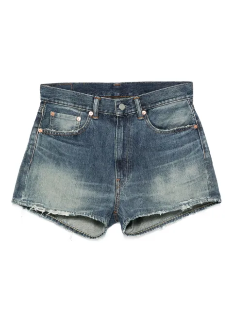Denimist Haisley frayed denim shorts Blue DSW360D262E