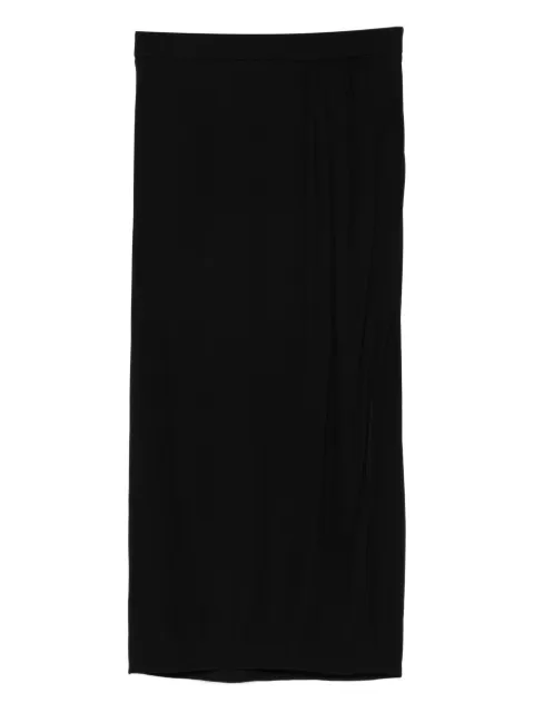 TOM FORD draped midi skirt Black GCJ368JEX167
