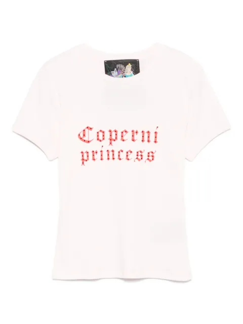 Coperni logo-print t-shirt Pink DJS07F5017