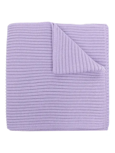 Givenchy ribbed cotton scarf Purple BP034MPQHZ