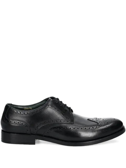 Clarks Originals leather wingtip brogue oxford shoes Black 26178562