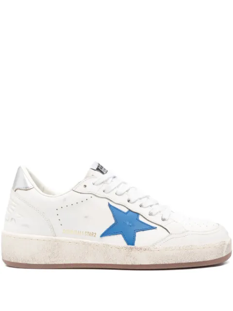 Golden Goose Ball Star 2 star-detail leather sneakers White GMF00804F007324