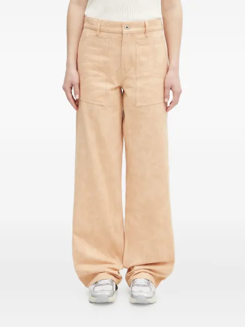 Kenzo KENZO Peonies patch-pocket jeans Neutrals FF52DP2316X9