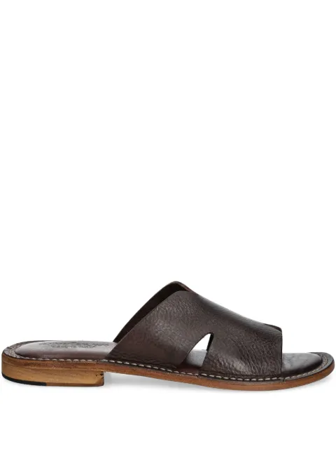 Astorflex leather cut-out sandals Brown HAICHFLEX101