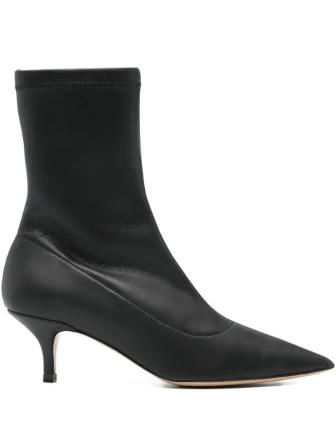 P.A.R.O.S.H. pointed-toe sock boots Black SLAYSHOED060122