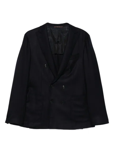 Canali double-breasted jacket Blue E24478CX05331