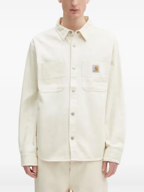 Carhartt WIP Clink patch-pocket overshirt Neutrals I034524