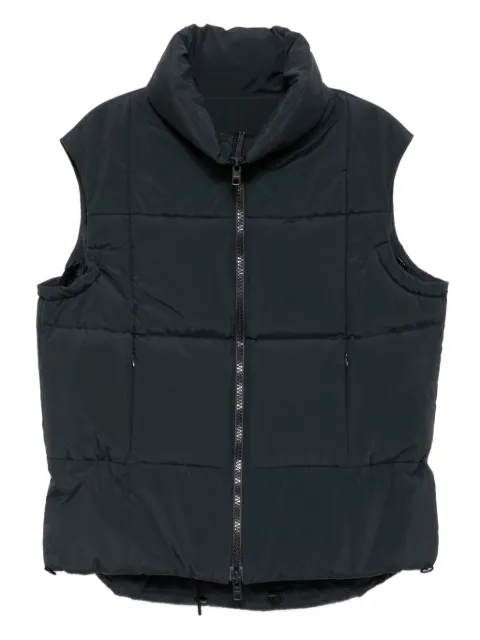 Yohji Yamamoto sleeveless puffer gilet Grey FMJ50901
