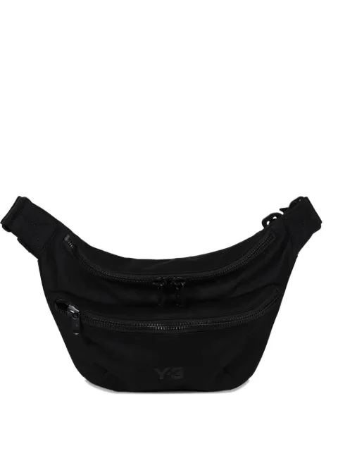 Y-3 double-zip belt bag Black JW6221