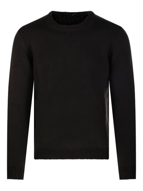 Roberto Collina round-neck sweater Brown 253M02001