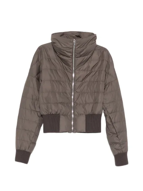 Moncler x Rick Owens cropped jacket Brown MU01F1A05M8115