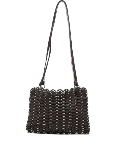 Rabanne chain-link scalloped cross body bag Brown 25ASS0506CLF257