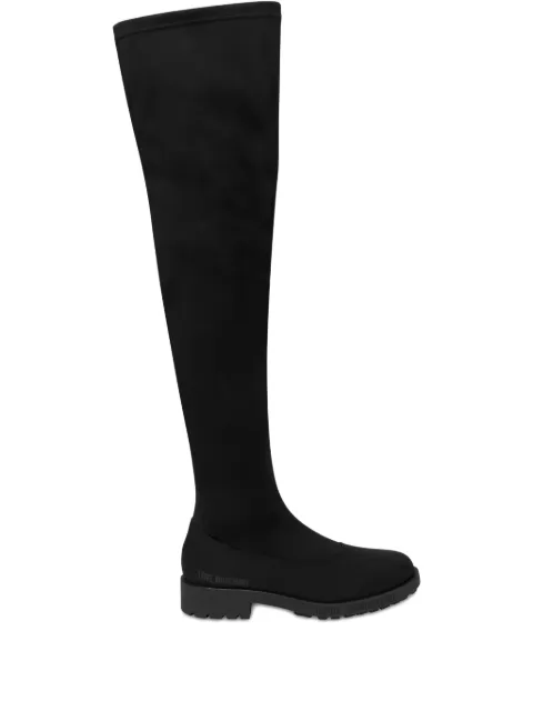 Love Moschino knee-high stretch boots Black JA26074G0NIM0
