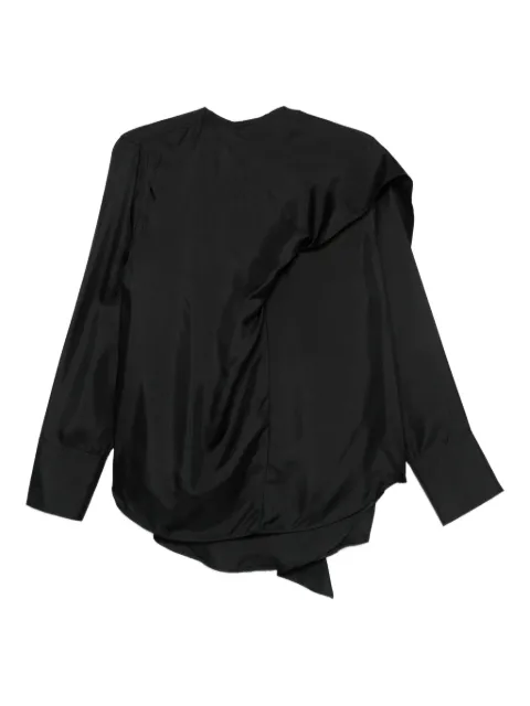 Christian Wijnants Tabia shirt Black TABIA8413
