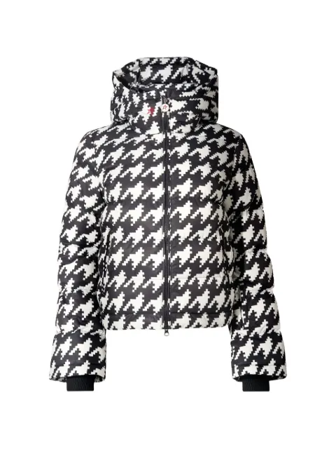 Perfect Moment Polar Flare houndstooth ski jacket White W30012211740