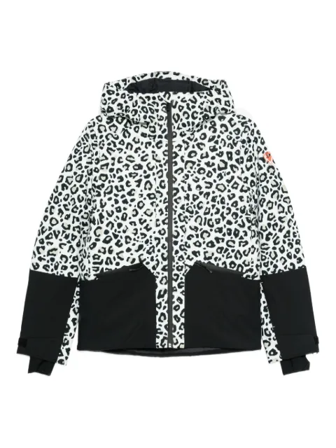 Rossignol leopard-print jacket White RLOWJ40