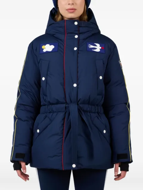 Rossignol x JCC patch-embellished down jacket Blue RLOWJ33