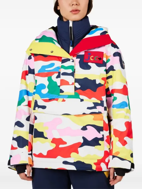 Rossignol x JCC camouflage-print jacket Red RLOWJ22