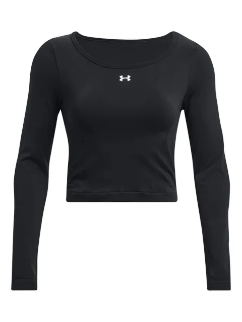 Under Armour seamless long-sleeve compression top Black 1379150