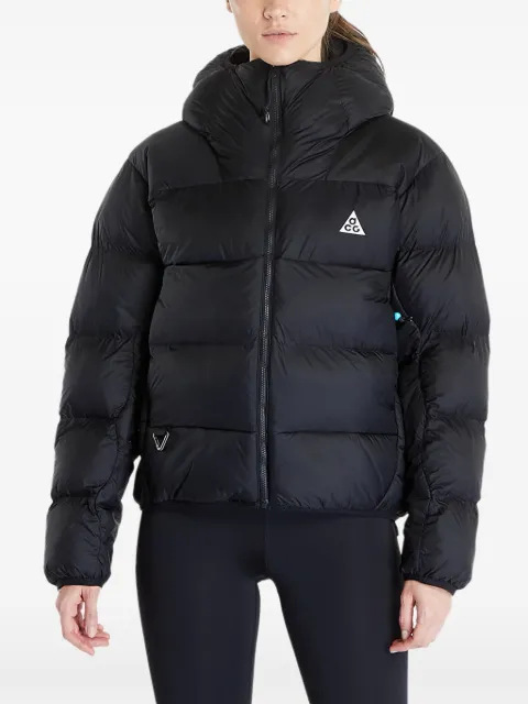 Nike hooded puffer jacket Black FB8000