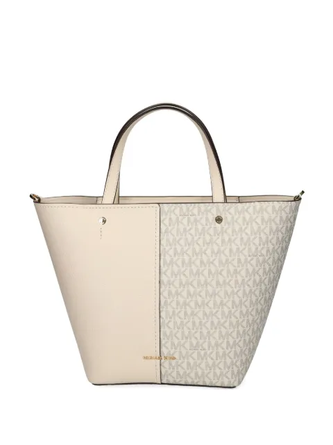 Michael Michael Kors monogram panel tote bag Neutrals 30T5GFFT2B