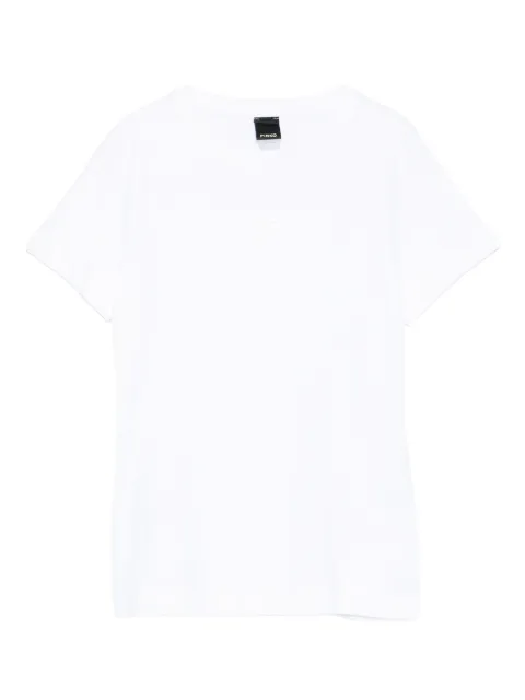 PINKO T-shirt with Love Birds embroidery White 100355A2RD