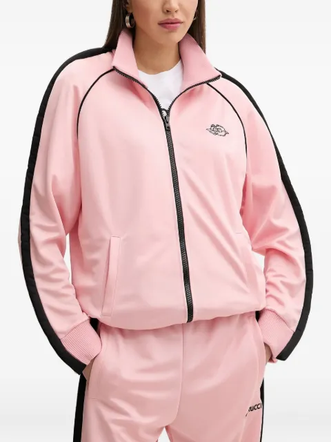 Fiorucci panelled zip-up sweatshirt Pink U02SPSZI270PL01