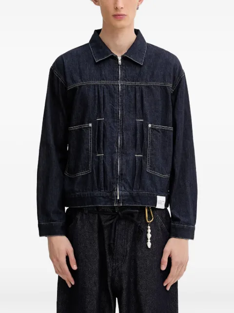 Neighborhood patch-pocket denim jacket Blue 251SPNHJKM01