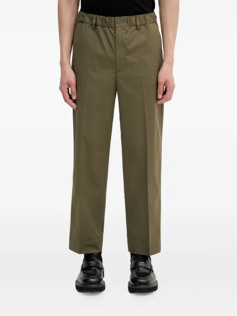 Neighborhood elasticated-waistband trousers Green 251ZANHPTM01
