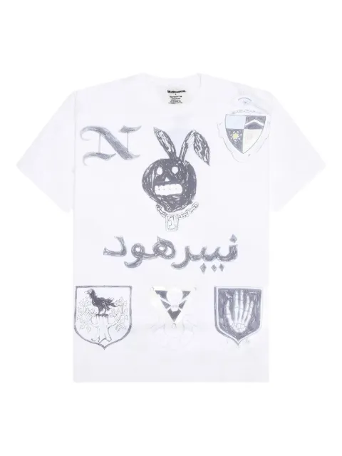 Neighborhood graphic-print T-shirt White 251PCNHST17