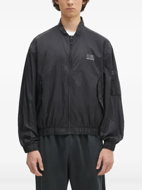 MM6 Maison Margiela x Salomon Numbers-motif jacket Black SH0AM0056