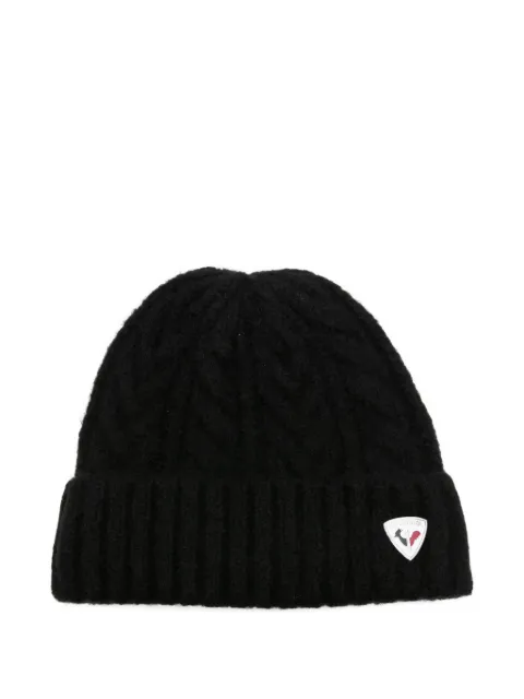 Rossignol Naya logo-patch beanie Black RLLWH11U