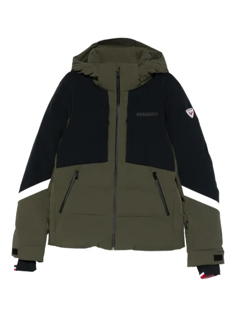 Rossignol Ciastel hooded ski jacket Green RLOMJ09