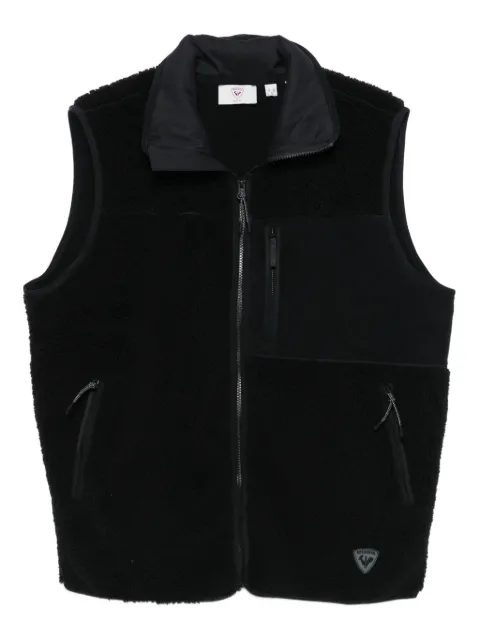 Rossignol AllTrack sherpa zip-up vest Black RLOML16