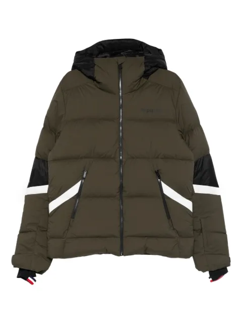 Rossignol Daille hooded ski jacket Green RLOMJ07
