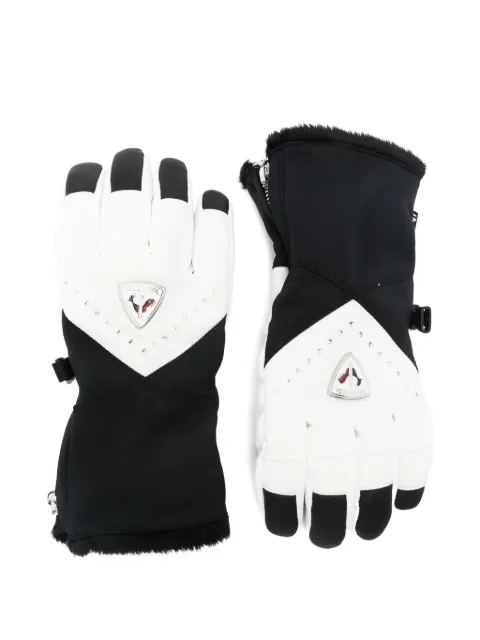 Rossignol panelled gloves White RLMWG20