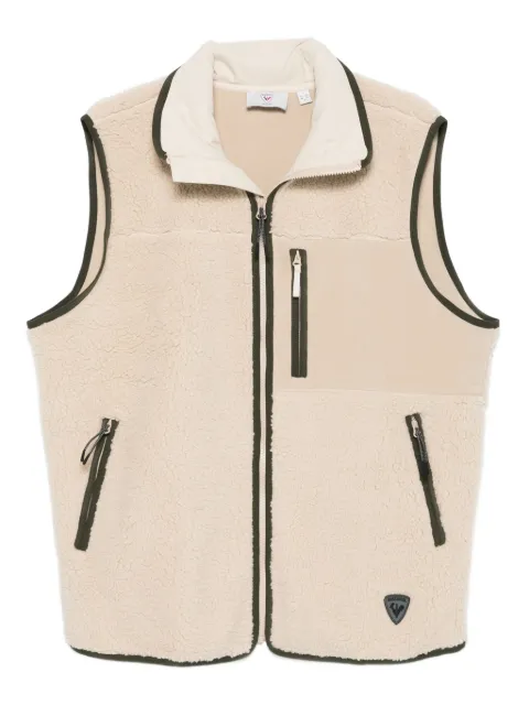 Rossignol AllTrack sherpa panelled gilet Neutrals RLOML16