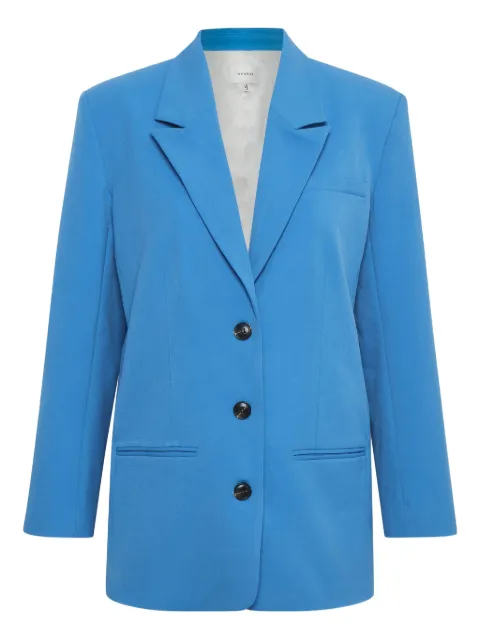 Gestuz Linda padded-shoulder blazer Blue 10905276