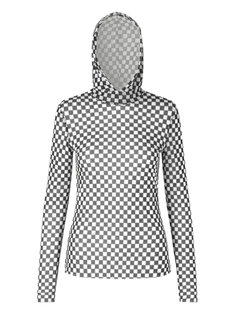 Baum Und Pferdgarten Junetta checkered hoodie Black 22077C9936XS00
