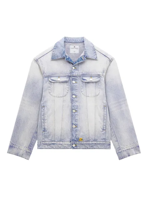 Courrèges Cocoon denim jacket Blue 124DBL161DE0016