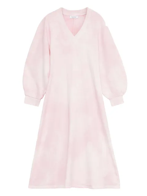 Rodebjer Gisele tie-dye V-neck midi dress Pink 2200536