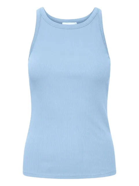 Gestuz Drew ribbed racer-back top Blue 10906229