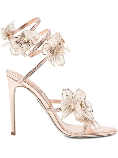 René Caovilla 105mm Floriane sandals Pink C12573RN01V761