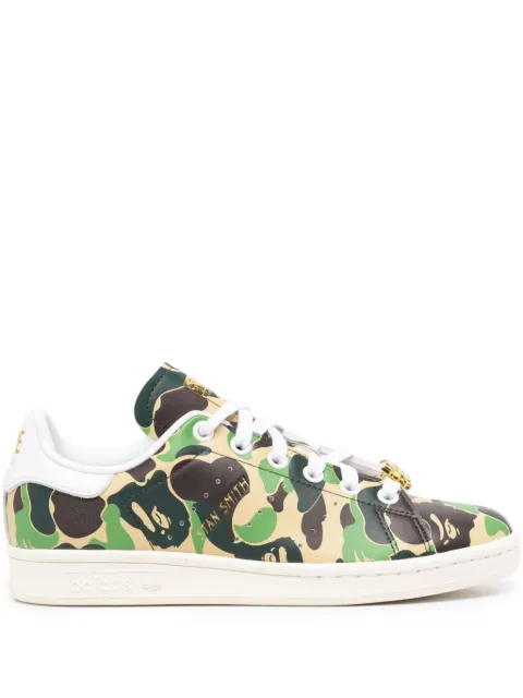 A BATHING APE® x Adidas Stan Smith trainers Green 001FWK232901C