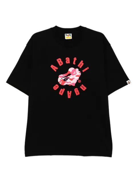 A BATHING APE® graphic-printed T-shirt Black 001TEL301328M